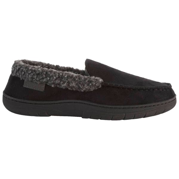Mens Haggar® Microsuede Venetian Slippers