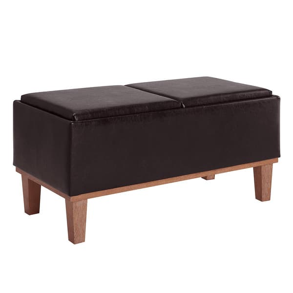 Convenience Concepts Designs4Comfort Brentwood Storage Ottoman