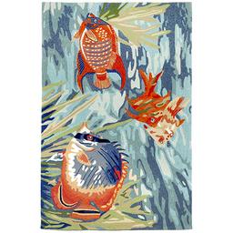 Liora Manne Ravella Tropical Fish Rectangle Accent Rug