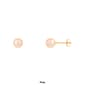 Splendid Pearls 14kt. Gold 5mm Round Pearl Stud Earrings - image 5