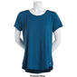 Womens RBX Space Dye Jersey Short Sleeve Tee - image 3
