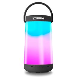 Linsay LED Light Party Show with Bluetooth Speaker