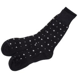 Mens Preswick & Moore(R) Medallion Crew Dress Socks