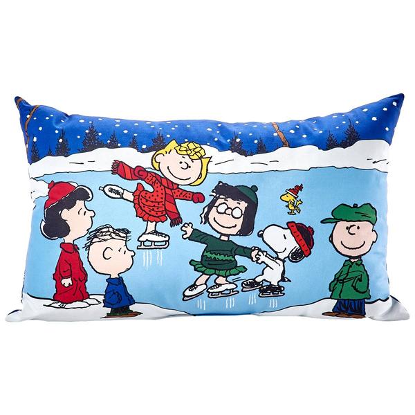 Peanuts(tm) Group Skating Decorative Pillow - 12x20