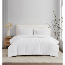Brooklyn Loom Solid Linen 3pc. Comforter Set