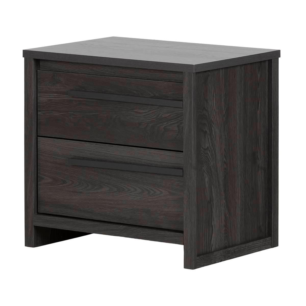 South Shore Lensky 2-Drawer Urban Nightstand