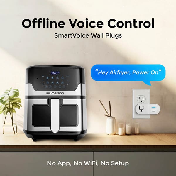 Emerson Smartvoice Single Outlet Plug