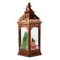 Kurt S. Adler 13in. Santa and Reindeers Lighted Lantern - image 2