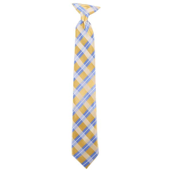 Boys Bill Blass Clip On Tie - Yellow - image 