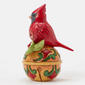 Jim Shore Cardinal on Jingle Bell - image 5