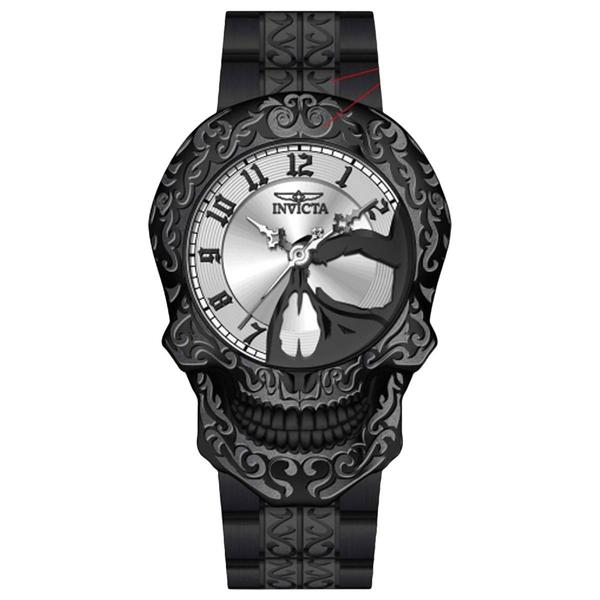 Mens Invicta Artist Black & Grey Dial PC21J Quartz Watch - 33967