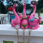 Northlight Seasonal 13in. Three Amigos Flamingos Outdoor Statue - image 6