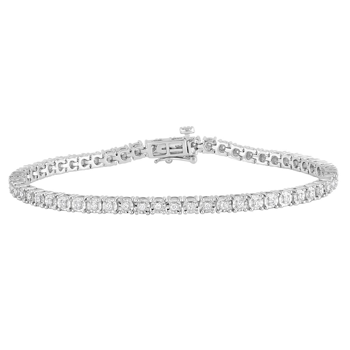 Nova Star(R) 1/2ctw. Lab Grown Diamond Tennis Bracelet