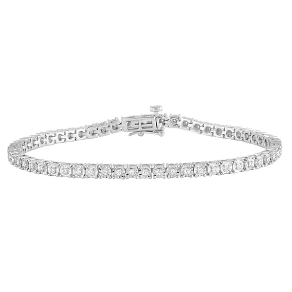 Nova Star(R) 1/2ctw. Lab Grown Diamond Tennis Bracelet - image 