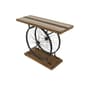 9th & Pike&#174; Brown Industrial-Inspired Wood Console Table - image 4