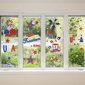 Northlight Patriotic Celebration Gel Window Clings, Set of 6 - image 2
