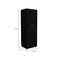 FM FURNITURE Glasglow Black Armoire - image 5