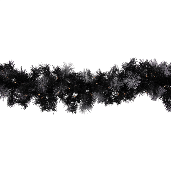 Northlight Pre-Lit LED B/O Iced Christmas Garland