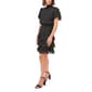Womens MSK Flutter Sleeve Smock Tier Dress - image 3