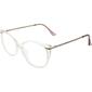 Womens O by Oscar Blue Light Metal &amp; Plastic Sunglasses - image 1