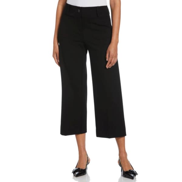 Womens Rafaella&#40;R&#41; Wide Leg Patch Pocket Crop Pants