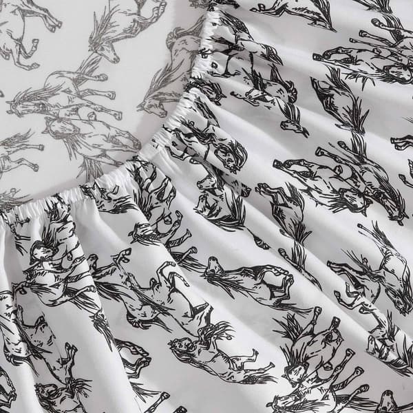 Wrangler Mustangs Sheet Set