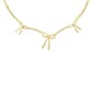 Steve Madden Gold-Tone Bow Bib Necklace - image 3