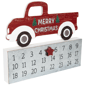 Northlight Merry Christmas Truck Wooden Advent Calendar - image 3