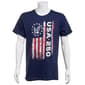 Mens Home of the Brave 250 Vertical Eagle Graphic Tee - image 1