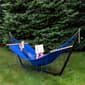 Northlight Seasonal Hammock w/ Netted Fringe & Wooden Bars - image 7