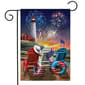 Briarwood Lane Beachfront Fireworks Garden Flag - image 1