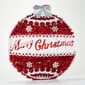 18in. Tinsel Merry Christmas Ornament Hanging Decoration - image 1