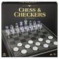 Cardinal Classics Glass Board Chess & Checkers - image 1