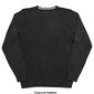 Mens Tricot Solid Herringbone Crew Sweater - image 7