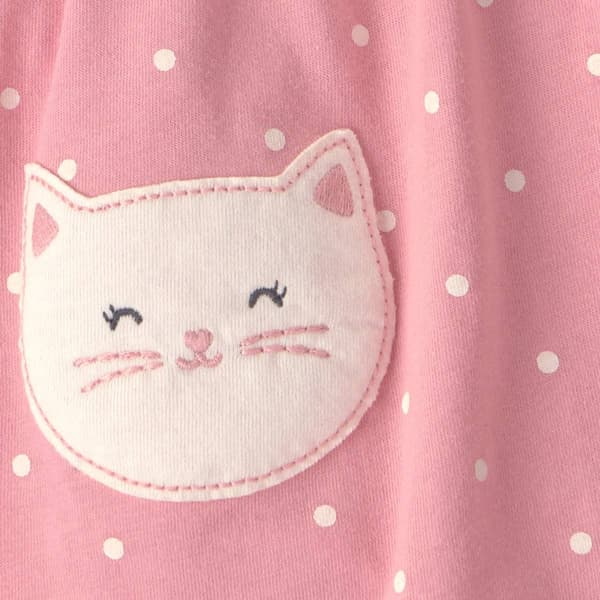 Baby Girl (3-24M) Carter''s® Polka Dot & Cat Sunsuit