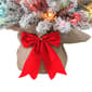 Puleo International 3ft. Pre-Lit Flocked Christmas Fir Tree - image 7