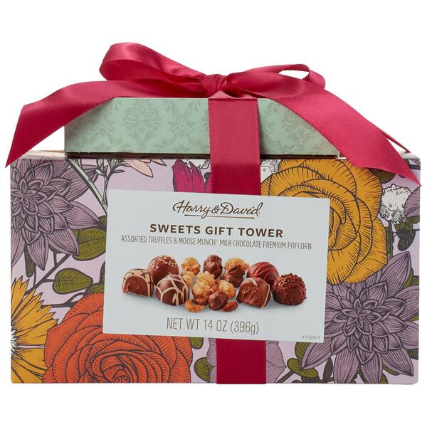Harry &amp; David Spring 14oz Sweets Box Tower - image 