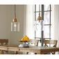 Signature Design by Ashley Faiz Glass Pendant Light - image 1