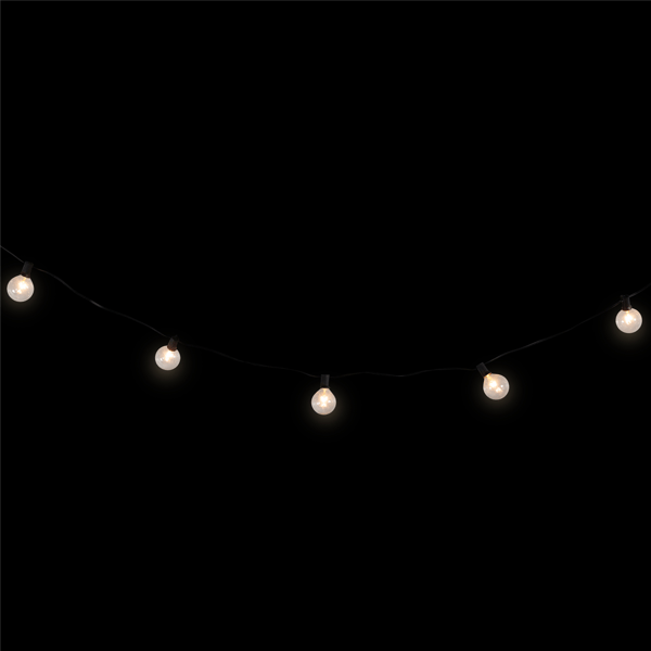 Northlight 9ft. ClearG50 Globe Christmas Light Set