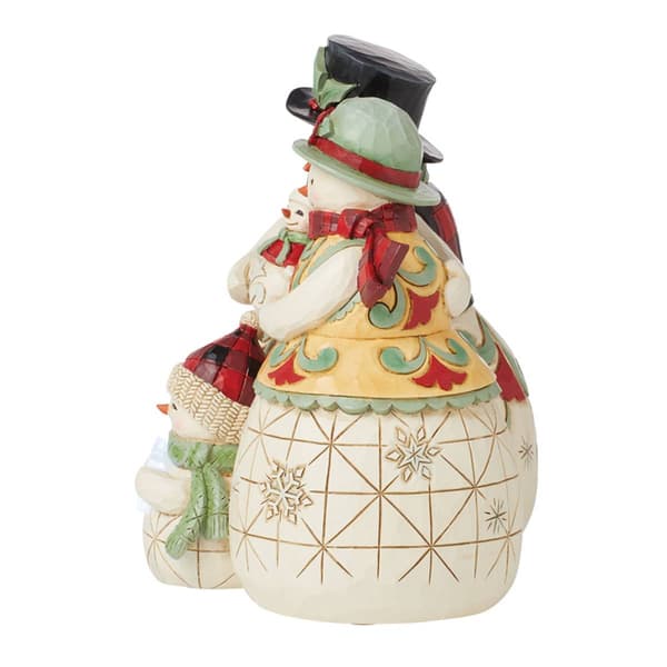 Jim Shore Heartwood Creek Snowmen Family Christmas Figurine