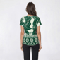 Womens OneWorld Short Sleeve Leaf Sublimation Tee - image 2