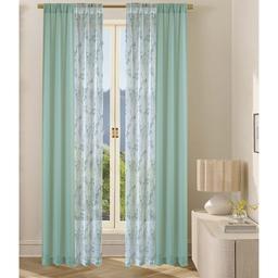Lorna Dobby Jacqaurd & Printed Sheer