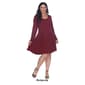 Plus Size White Mark Jenara Fit N’ Flare Dress - image 2