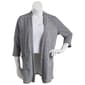 Plus Size NY Collection Long Sleeve Plaid Cardigan w/Pockets - image 1