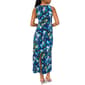 Womens MSK Sleeveless Floral Leaf Keyhole Back Midi Dress - image 2