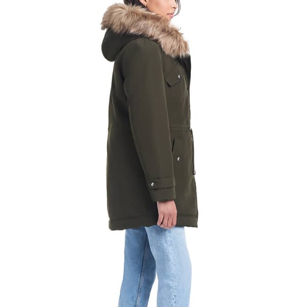 Womens Sam & Libby Heavyweight Parka w/Sherpa Bib