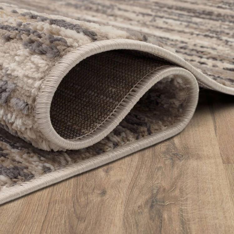 Mohawk Home Furie Stripe Cream Area Rug