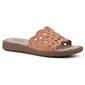 Womens Cliffs by White Mountain Squad Slide Sandals - image 1