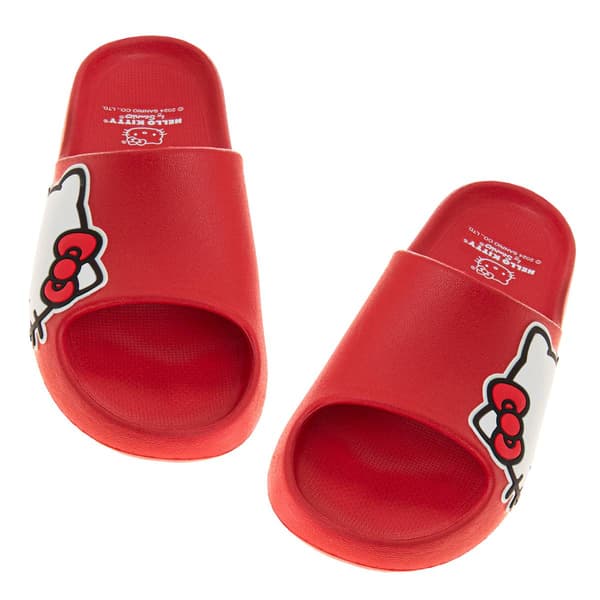 Big Girls Hello Kitty® Red Slide Sandals - Boscov's