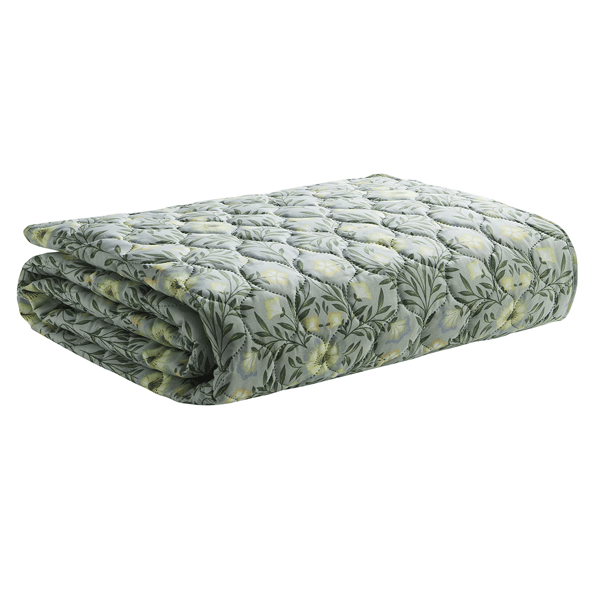 VCNY Home Mason Green 3pc. Floral Quilt Set